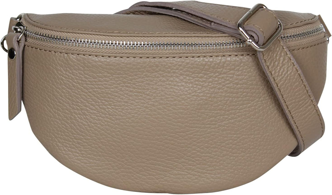 AmbraModa GLX10 - Damen Herren Unisex kleine Hüfttasche Gürteltasche Bauchtasche Umhängetasche aus E