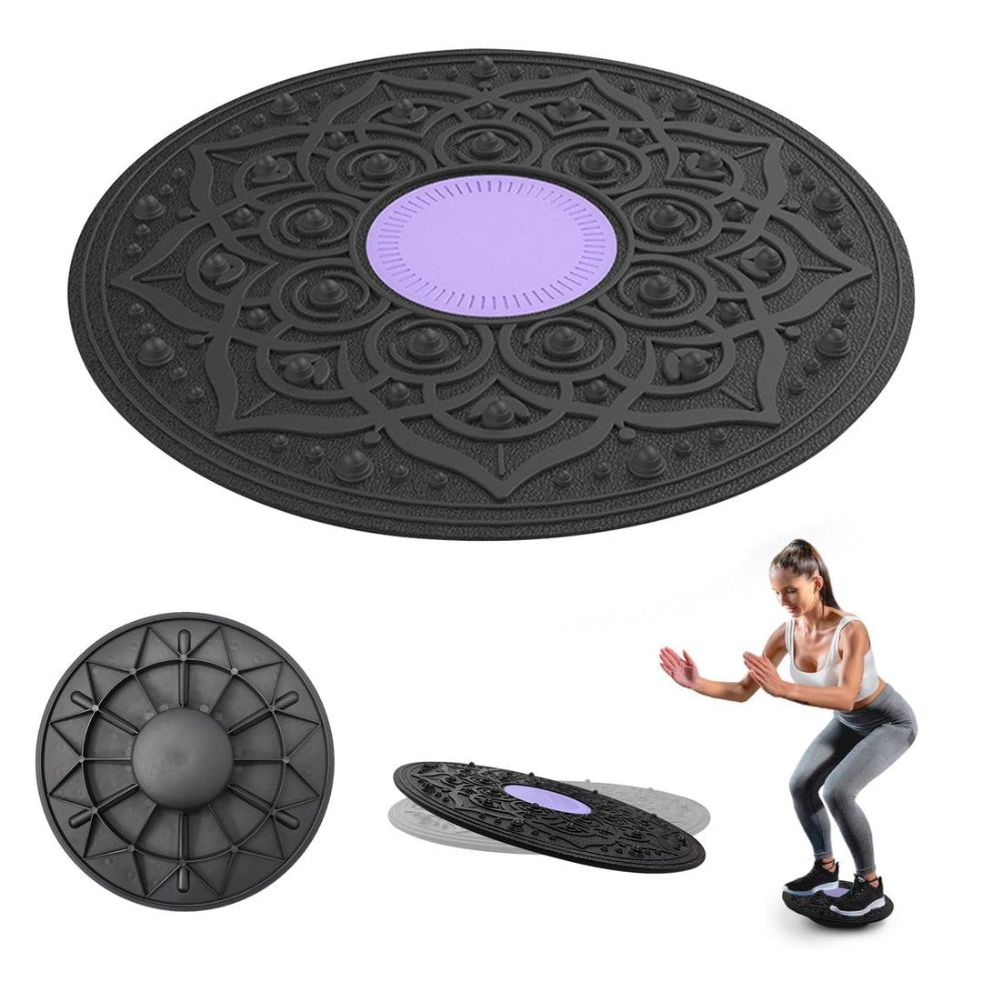 Balance Board, Gleichgewichtstrainer, Balance Pad, Wackelbrett für Erwachsene & Kinder, Wackelbrett