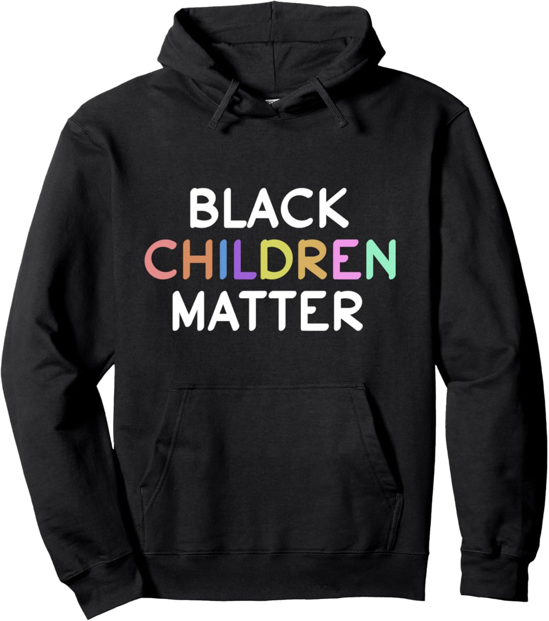 Schwarze Kinder sind wichtig BLM Resist Pullover Hoodie
