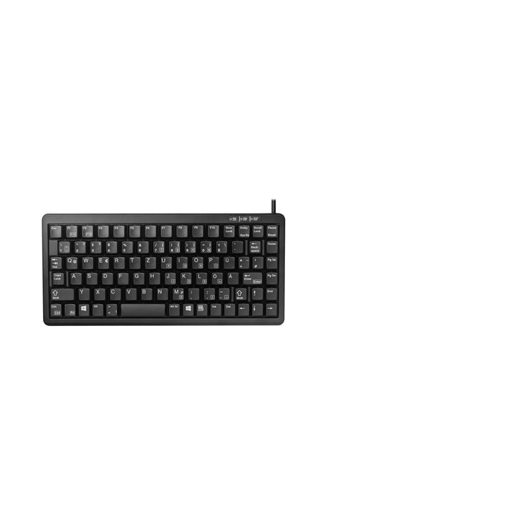 CHERRY Compact-Keyboard G84-4100, Deutsches Layout, QWERTZ Tastatur, kabelgebundene Tastatur, kompak