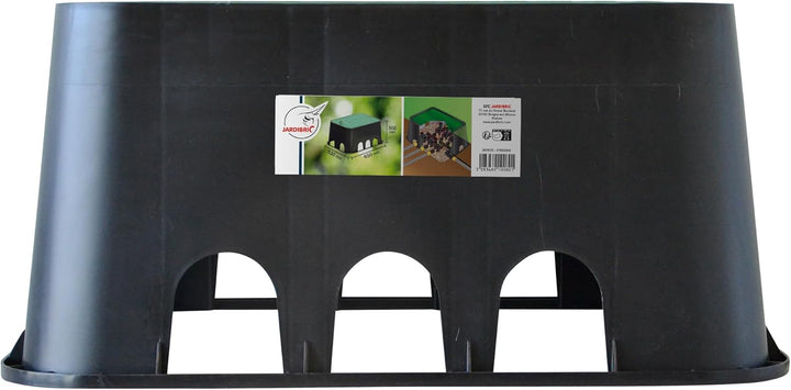 Jardibric - Rechteckiger Jumbo-Auszug, 650 x 530 x 300 mm – 1 bis 6 Ventile