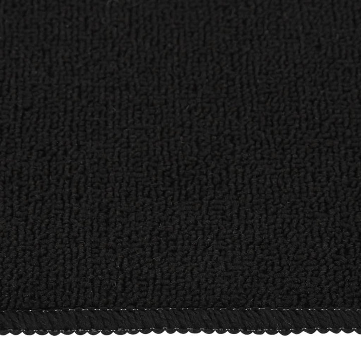 homiuse Antirutsch Stufenmatten 15 STK. 75x20 cm Schwarz Rechteckig Treppenstufen Matten Modern Stuf