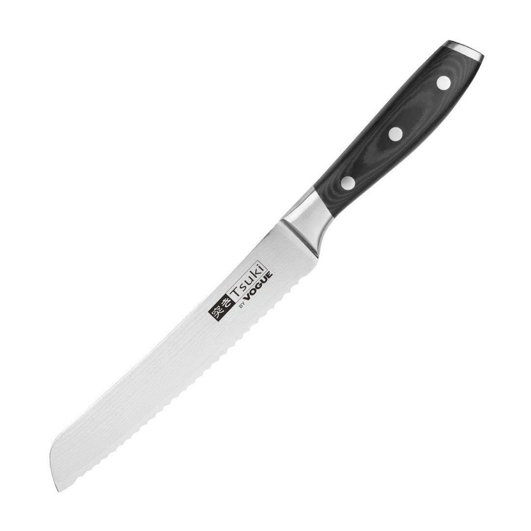 Vogue 11930 Tsuki Serie 7 Brotmesser - 8" ,, Silber