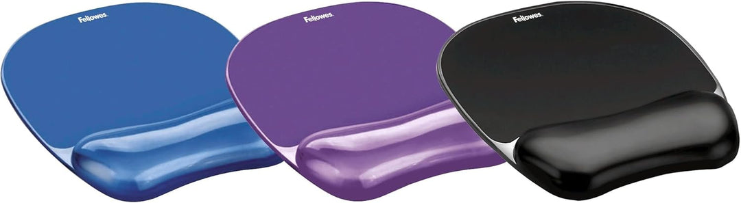 Fellowes Crystals Gel Handgelenkauflage mit Mauspad violett, violett