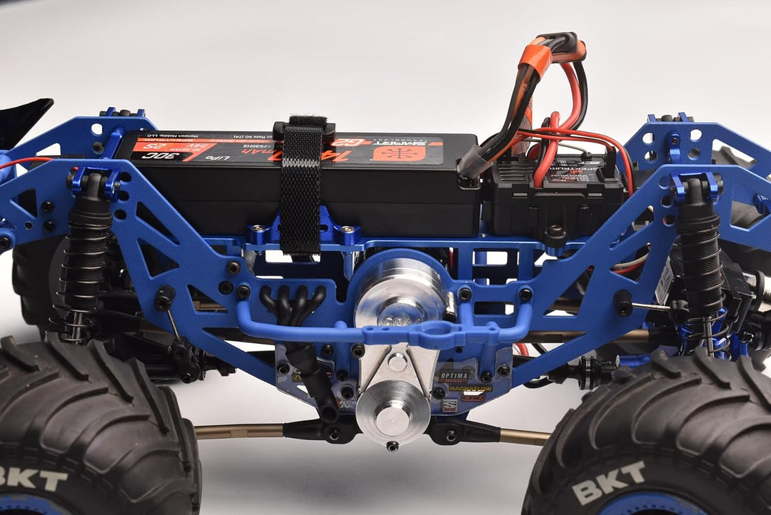 GPM Aluminium 7075 Large Capacity Battery Compartment with ESC and Receiving Bracket for Losi 1/18 M