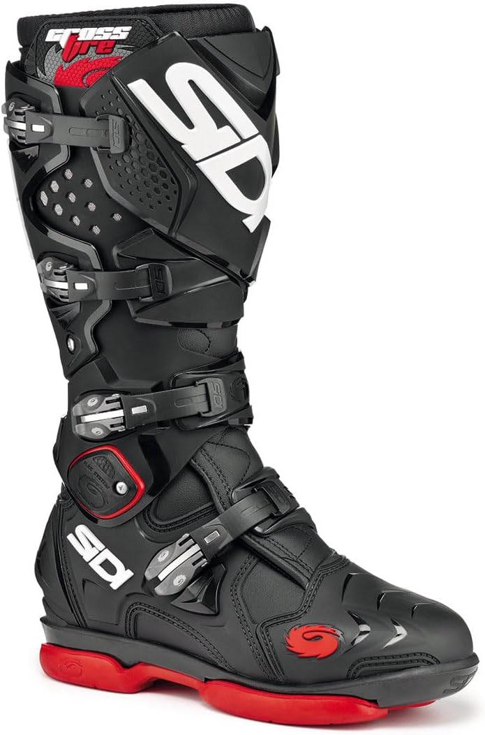 Sidi Herren Crossfire 2 SmSupermotard boots 40 EU Schwarz, 40 EU Schwarz