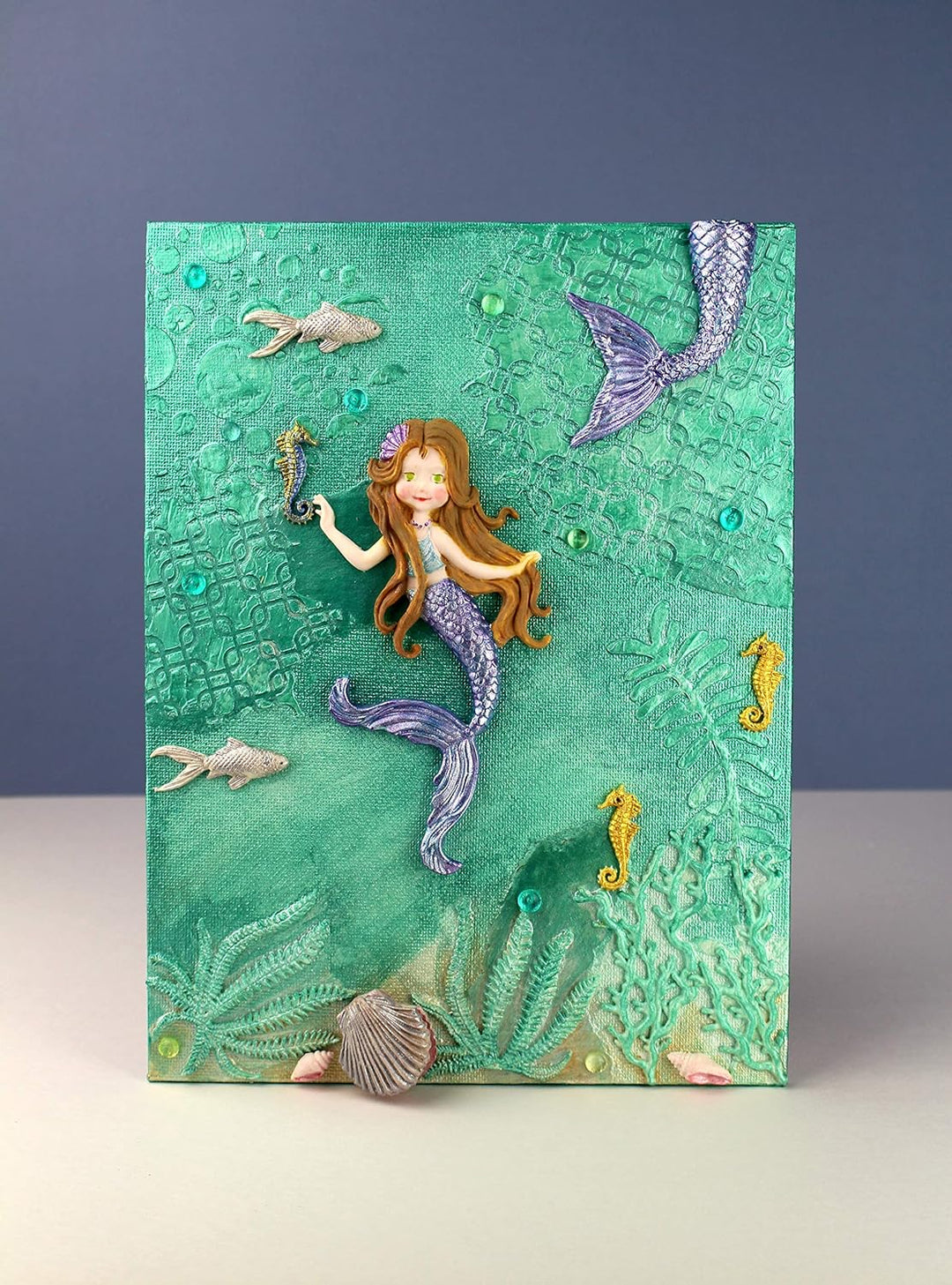 Seepferdchen Silikonform, Seaside Themed für Kuchen dekorieren, Sugarcraft, Bonbons und Lehm, Lebens
