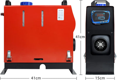 TRMLBE Standheizung Diesel 8KW, 12V Auto Luft Heizung Lufterhitzer Dieselheizung Innenraum mit Fernb