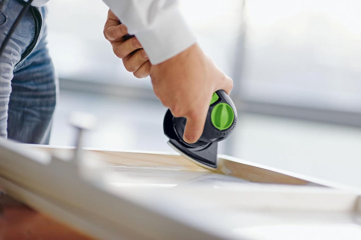 FESTOOL 497393 Schleifblätter STF V93/6 P100 GR/100 Schleifscheiben P6 Grit / 100 pk, Schleifscheibe