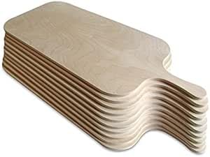 Die Schreiner - Christoph Siegel Eli 10er Set Flammkuchenbrett - Zwiebelkuchenbrett - Servierbrett f