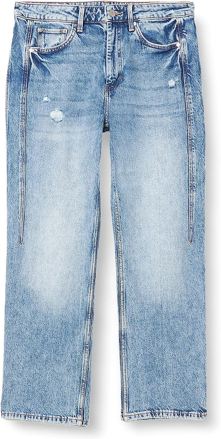 s.Oliver Damen Jeans-hose 7/8 Jeans Hose 7 8, Blau, 38 EU
