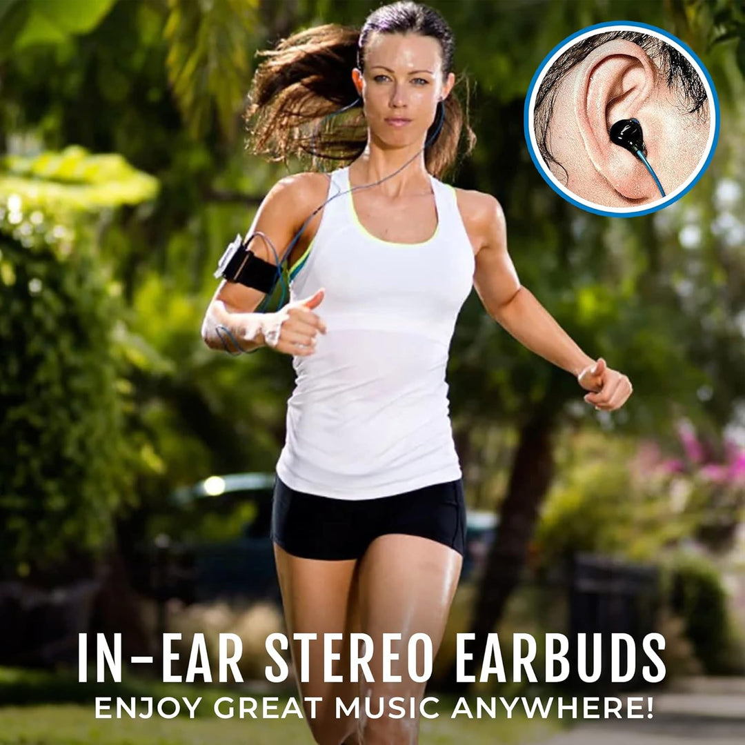 H2O Audio IE2-BK Surge 2G Sport wasserdichte Kopfhörer schwarz Standardverpackung, Standardverpackun