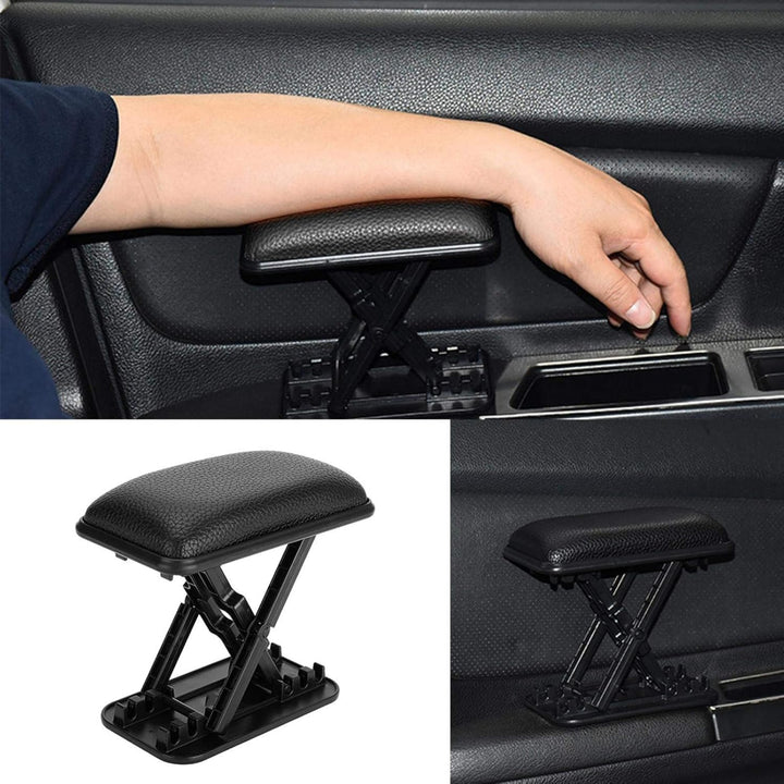 Tomotato Universal Autotürarmlehne, Einstellbare Auto Armlehne Linker Ellenbogen Unterstützung Pad A