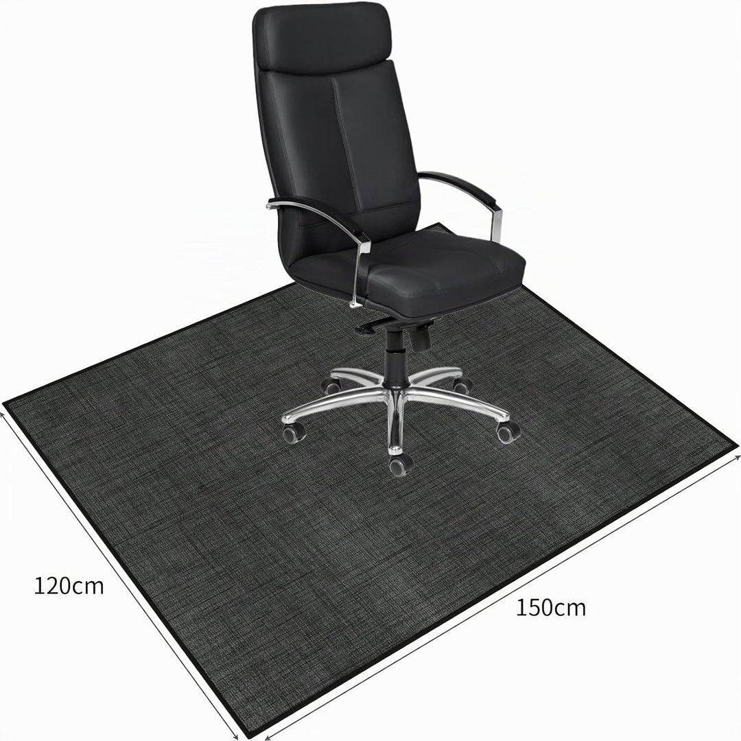 Bodenschutzmatte Bürostuhl 120X150 cm: Luxuriöse Bedruckter Stoff Bürostuhl Unterlage für Parkett un
