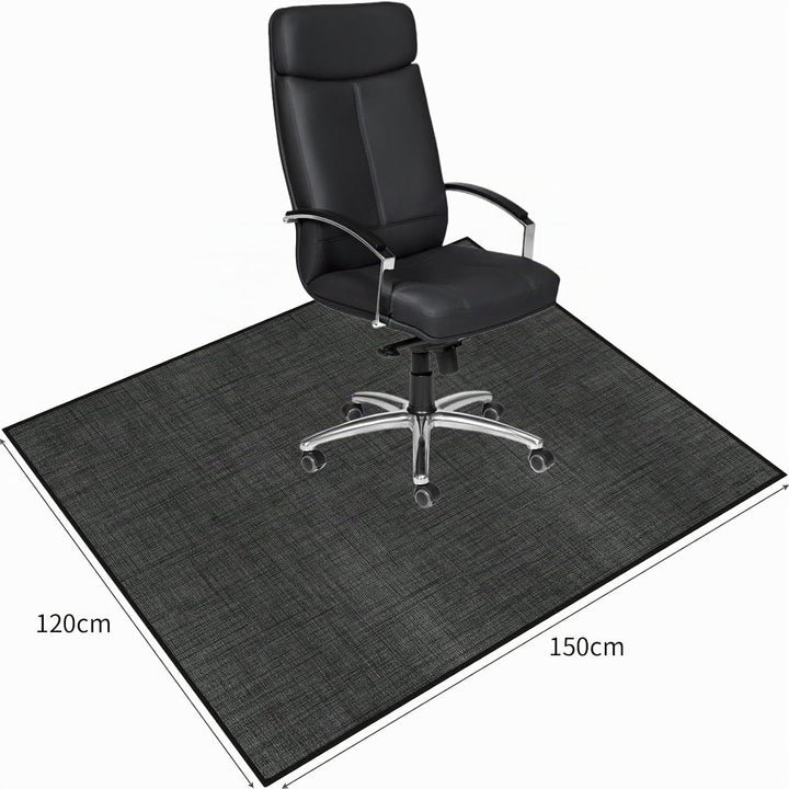 Bodenschutzmatte Bürostuhl 120X150 cm: Luxuriöse Bedruckter Stoff Bürostuhl Unterlage für Parkett un