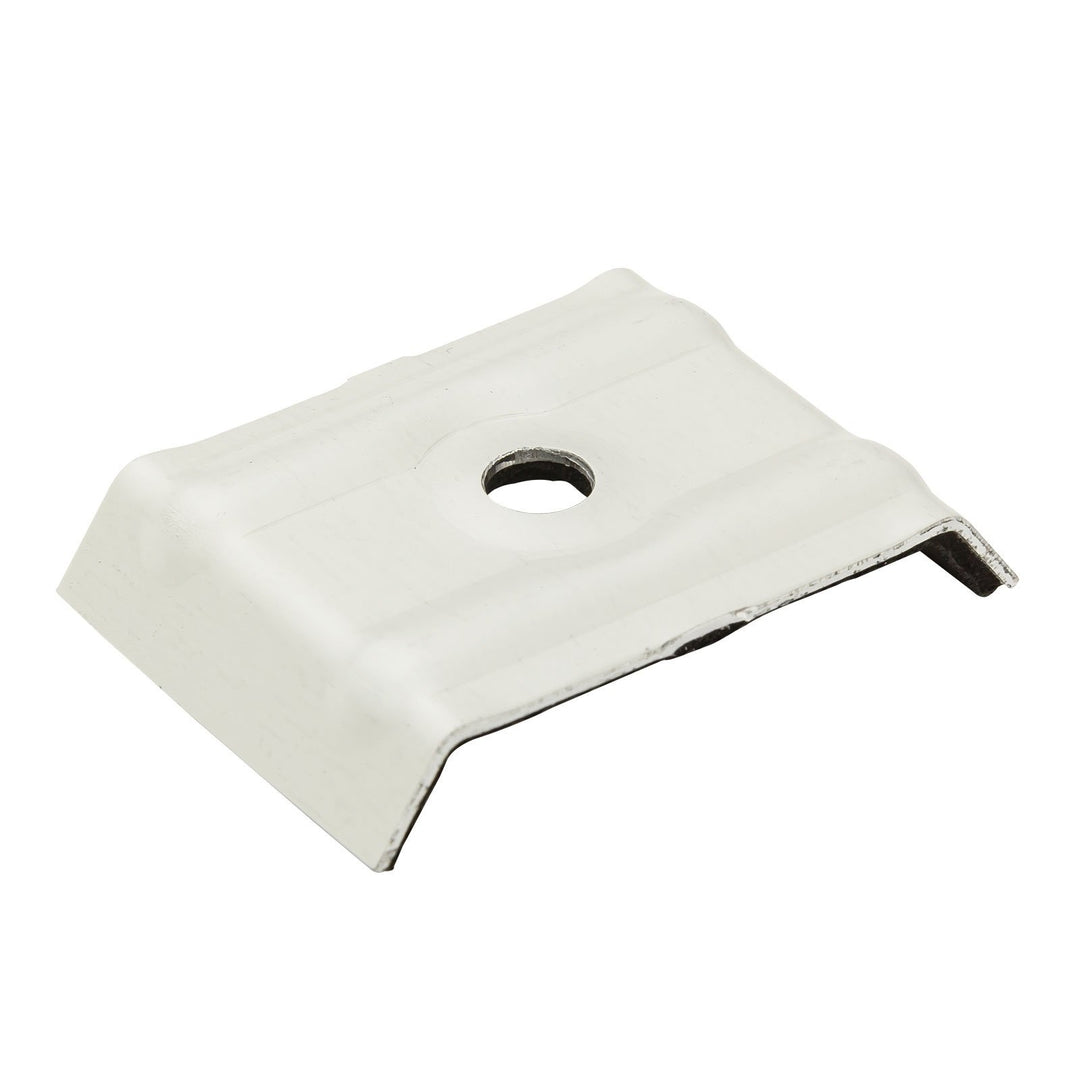 100x Kalotten Trapezblech Profilbleche Trapezform 35/207 Aluminium mit EPDM-Dichtung - grauweiss (RA