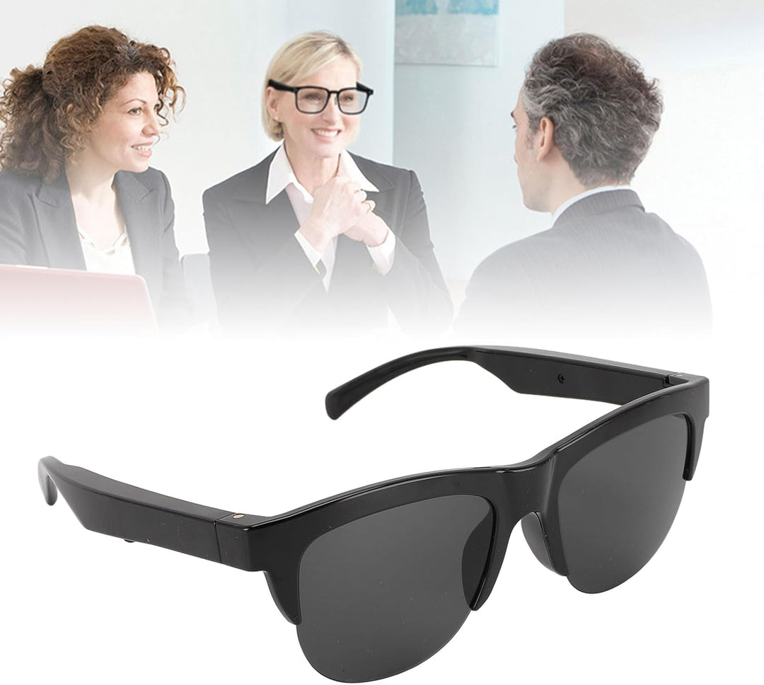 Topiky Übersetzer Smart Glasses, TR90 PC UV400 Drahtloses -Übersetzungsgerät mit Offener Richtung un