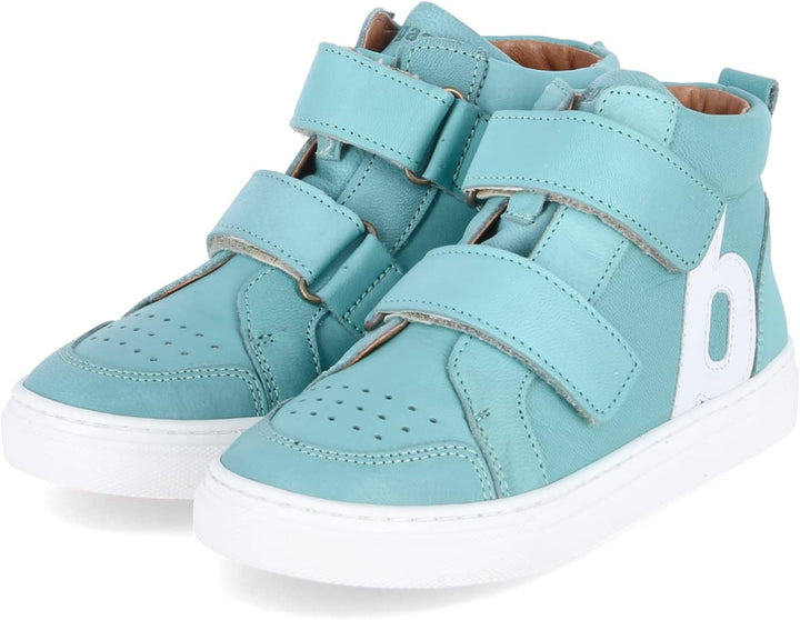 Bisgaard Jungen Jaxon S Sneaker 27 EU Turquoise, 27 EU Turquoise