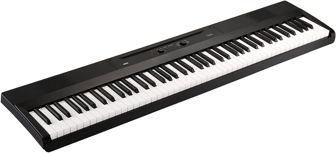 Korg - Liano L1 - Portable Digital Piano with Premium Soft-Touch Keyboard - Black Schwarz, Schwarz
