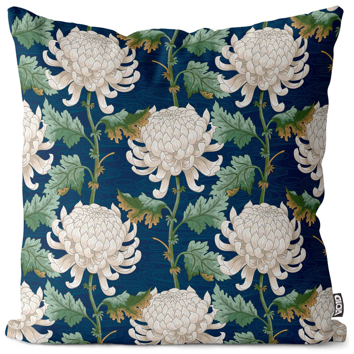 VOID Chrysanthemen Blumen Kissenbezug Kissenhülle Sofakissen Kissen Deko Outdoor-Kissen Dekokissen,