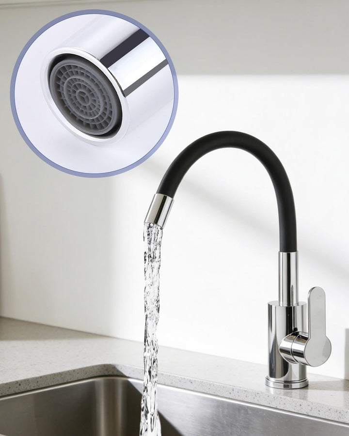 Flexible Spültischarmatur Wasserhahn Küche Flexibel Einhebel Spültischarmatur, Flexibler 360° Drehba