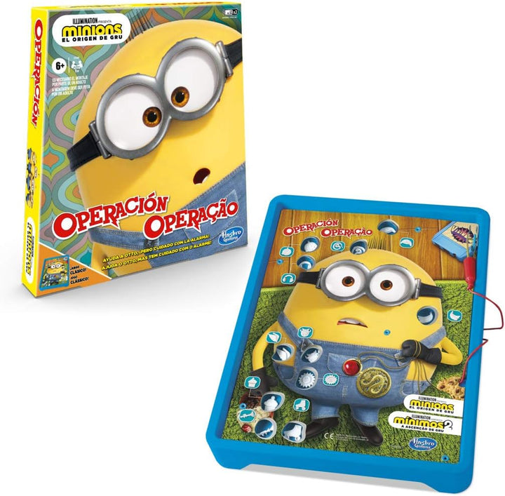 Hasbro Gaming E9388175 Minions 2 Operation, Multi Spanien Multi, Spanien Multi