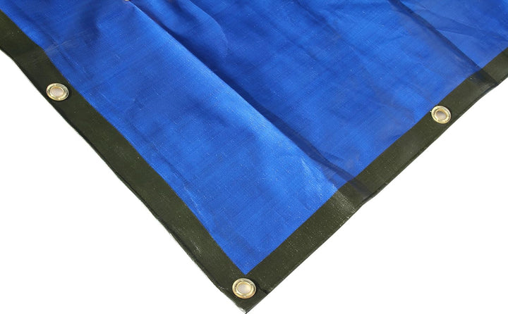 Allround Abdeckplane grün/blau 2x3 m 260 g/m² - Gewebeplane Industrieplane Schutzplane - universell