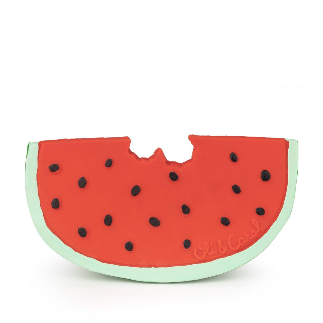 Oli & Carol LEG-WATERMELON Wally Wassermelone Badespielzeug/Beissspielzeug