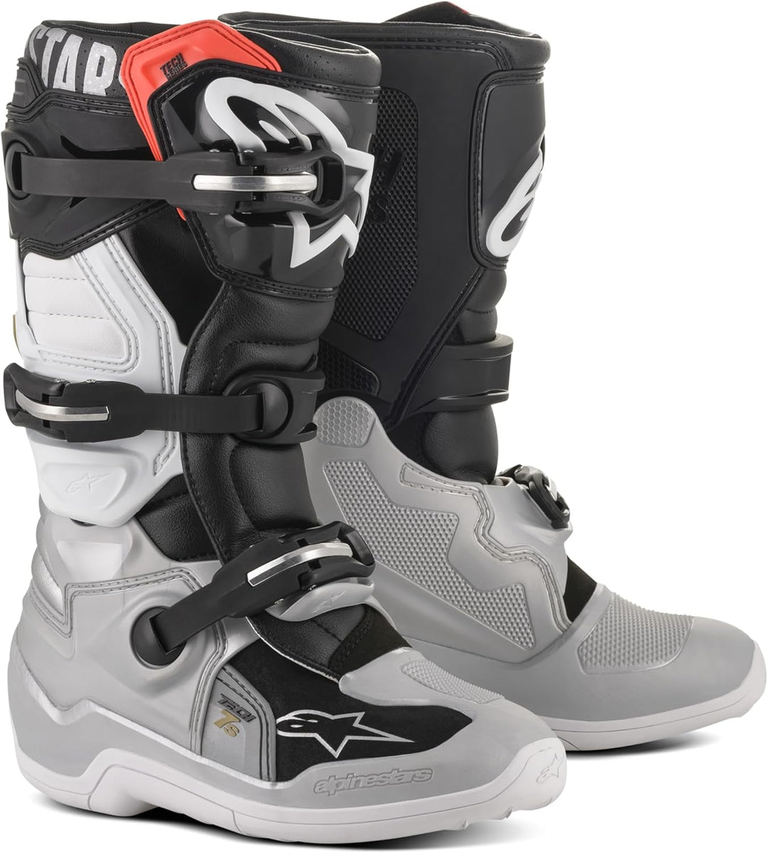 Alpinestars Unisex-Child Tech 7S Youth Boots Mehrfarbig Einheitsgrösse, Mehrfarbig Einheitsgrösse