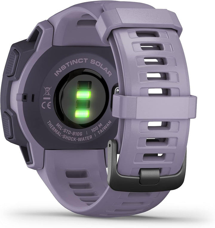 Garmin Instinct - wasserdichte GPS-Smartwatch mit Sport-/Fitnessfunktionen. Herzfrequenzmessung am H