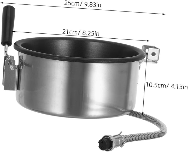 Antihaftbeschichteter Topf Ersatzteile Für Popcornkessel Popcorn Maker Topf Ersatz Popcornmaschine Z