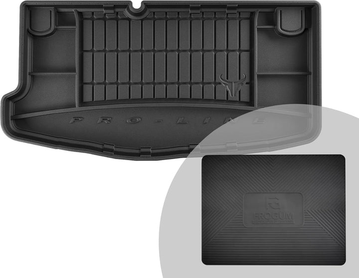 FROGUM ProLine 3D Gummimatte Exklusive Auto Kofferraummatte Kofferraumwanne für Hyundai i10 I 2007-2