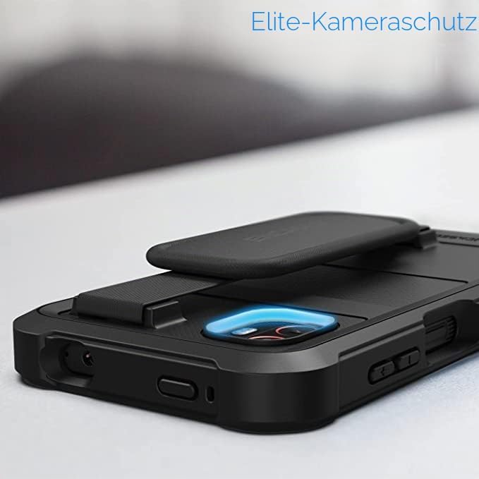 ENCASED Falcon Serie für Samsung Galaxy XCover 6 Pro Hülle mit Handschlaufe Ganzkörper-Schutzhülle (