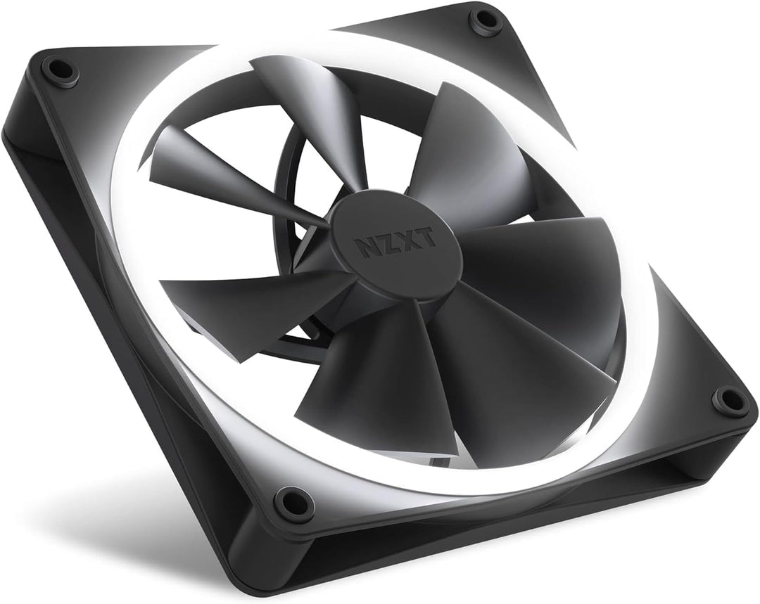 Nzxt F140 RGB Fans - RF-R14SF-B1 - Erweiterte Anpassung der RGB-Beleuchtung – Flüsterleise Kühlung –