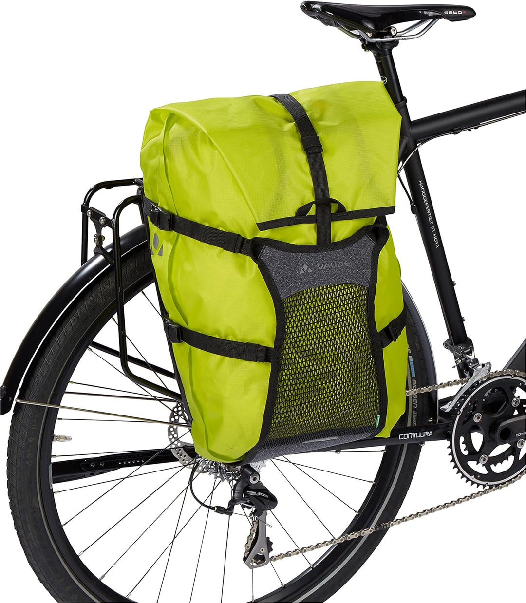 VAUDE Trailcargo - Fahrradtasche Einheitsgrösse Bright Green/Black, Einheitsgrösse Bright Green/Blac