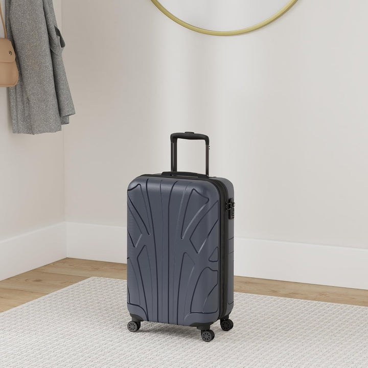 Suitline Handgepäck Bordgepäck Koffer mit Laptoptasche und Erweiterung, Business Trolley, TSA, 55 cm