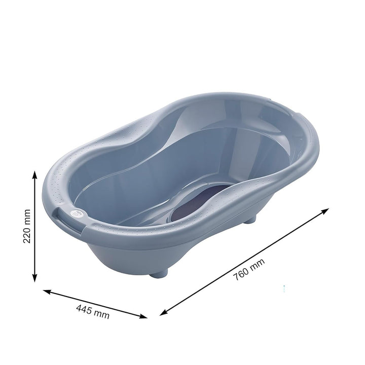 Rotho Babydesign TOP Badewanne - recycelt - Badewanne - Babybadewanne - Kinderbadewanne - Duschbadew