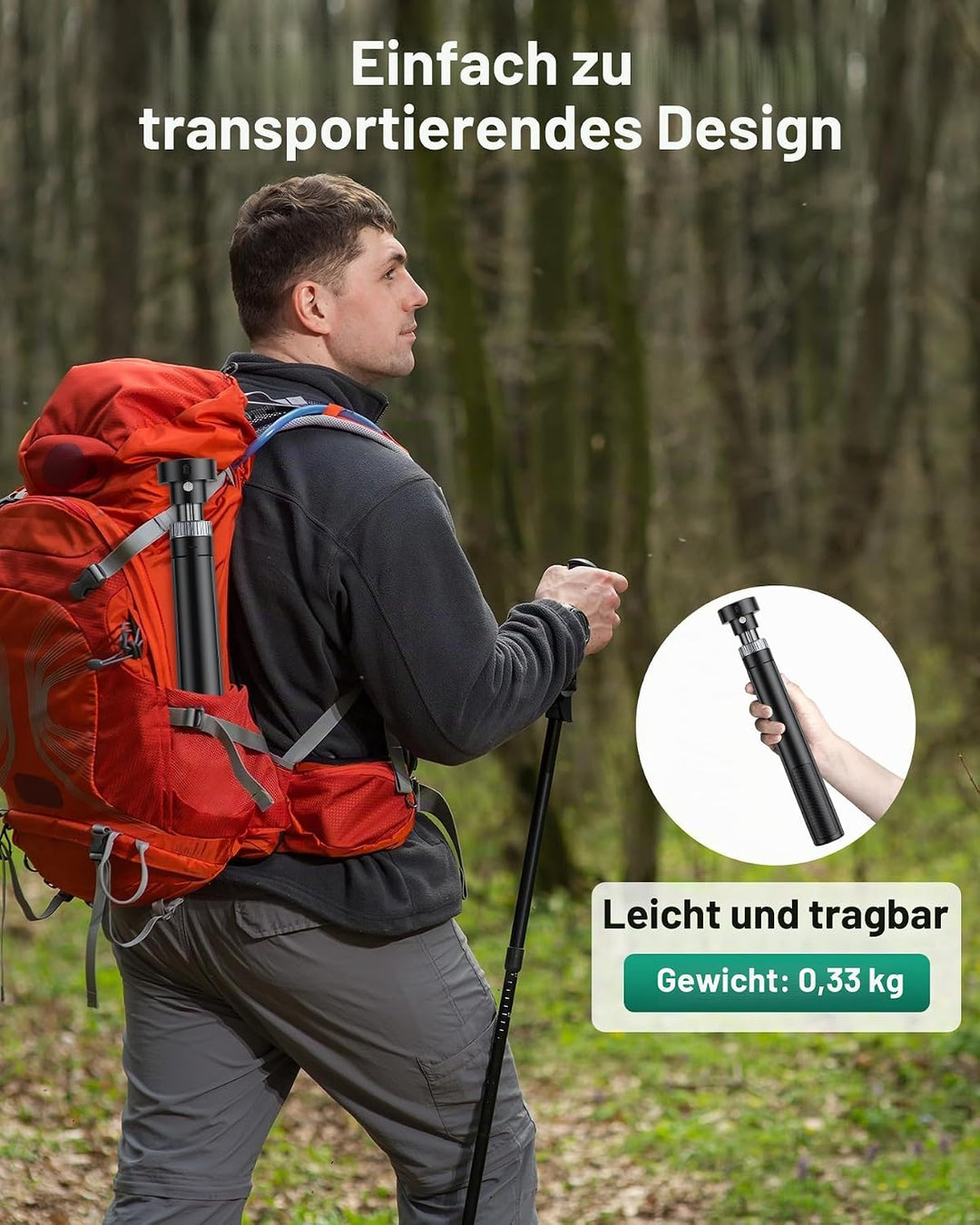 Starlink Mini Stativ Halterung, tragbarer Ständer mit Aluminium Mount Adapter, kompatibel mit neuen