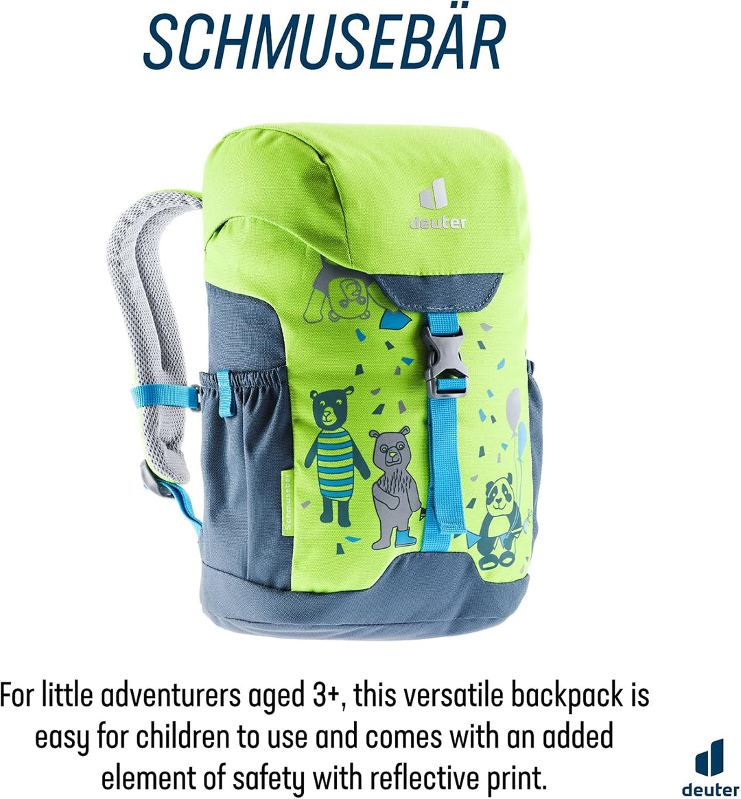 deuter Schmusebär Kinderrucksack (8 L) Kiwi-arctic, Kiwi-arctic