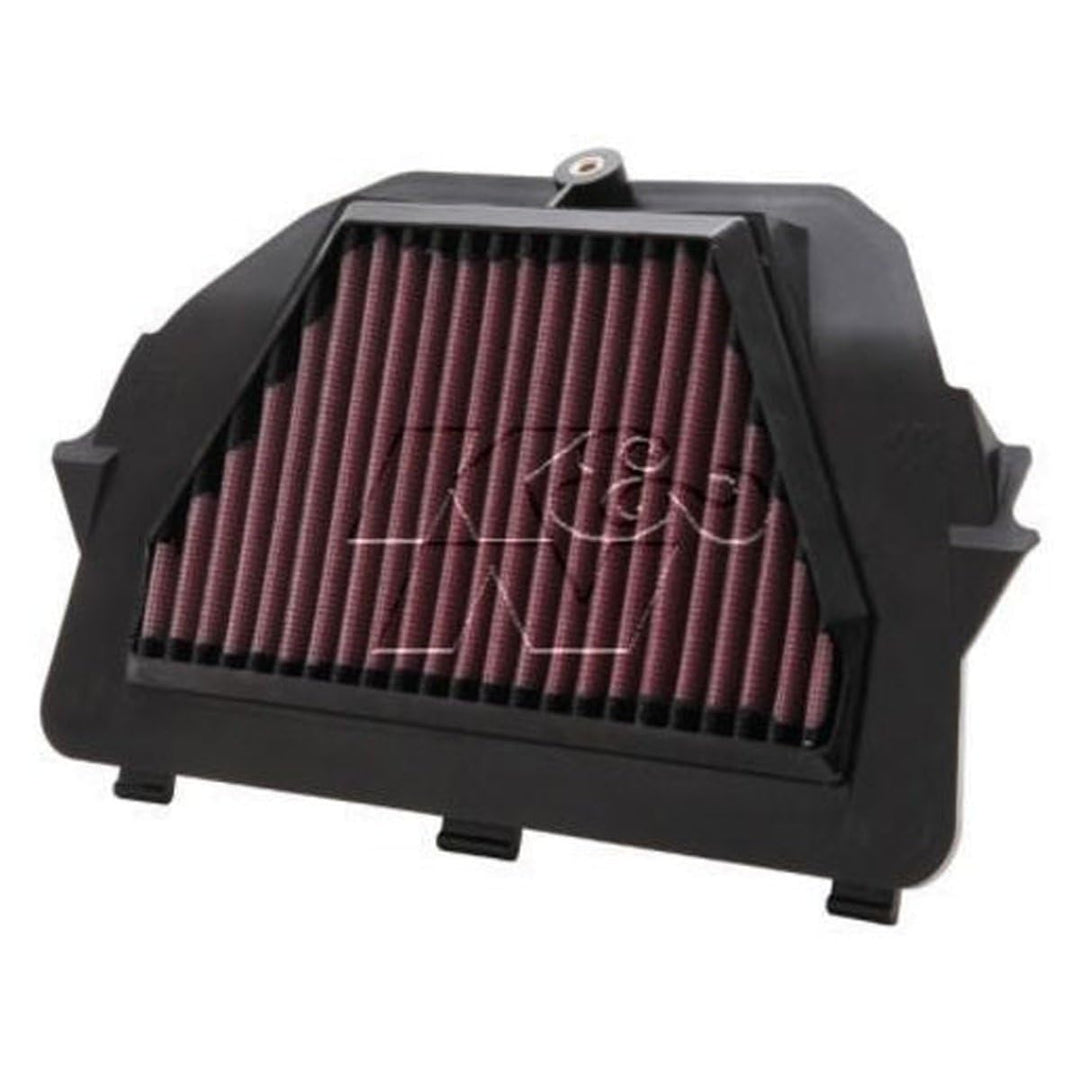 K&N YA-6008 Motorrad K&N Tausch-Luftfilter, Rot