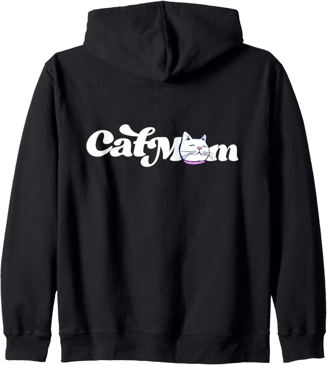Cat Mom funny Katze Mutter lustige Katze Person Design Kapuzenjacke