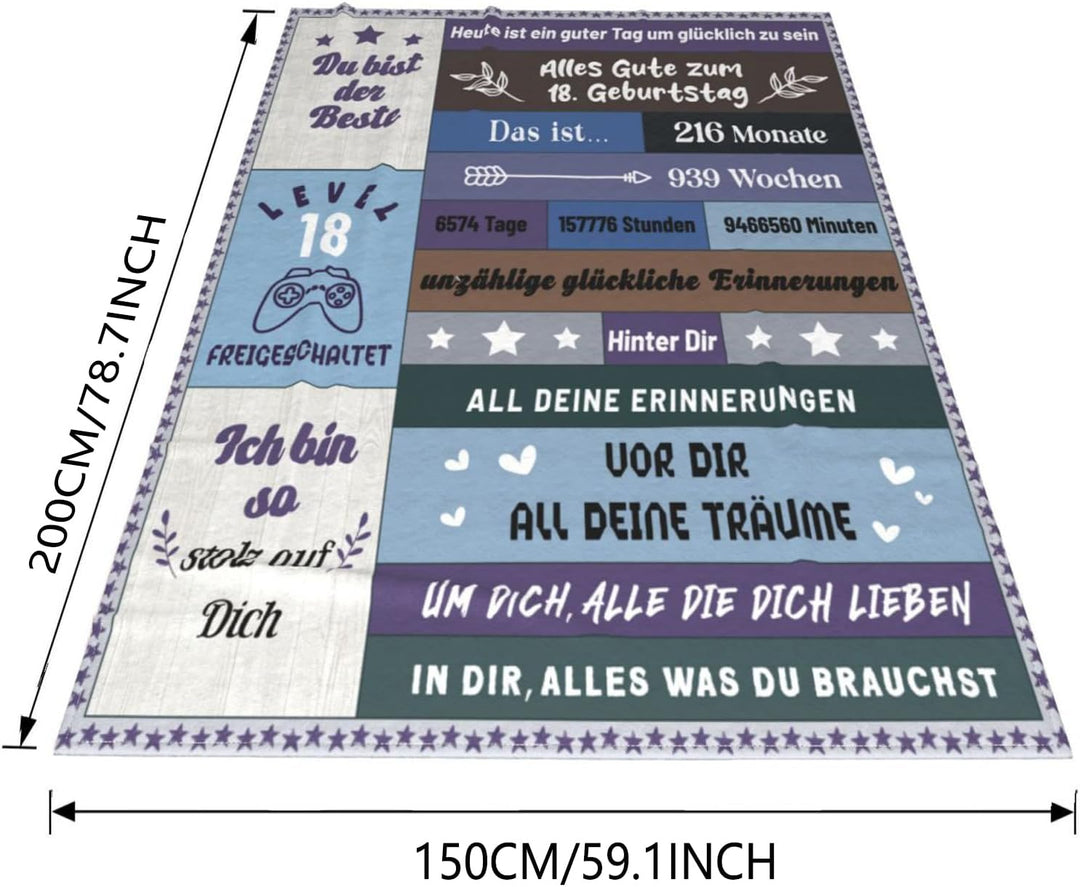 Adolgutty 18. Geburtstag Junge Geschenke zum 18 Geburtstag Junge, Geschenkideen 18 Geburtstag Junge