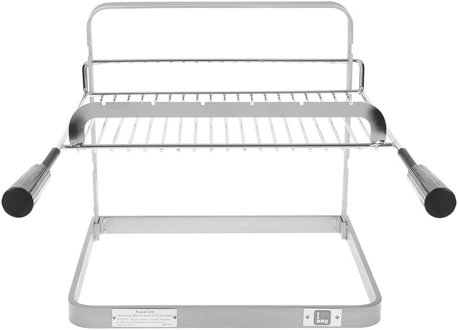 I LOVE BBQ - Grillständer für Grill, Zubehör für Grill und Smoker – einfacher Grillrost für Grill/Ka