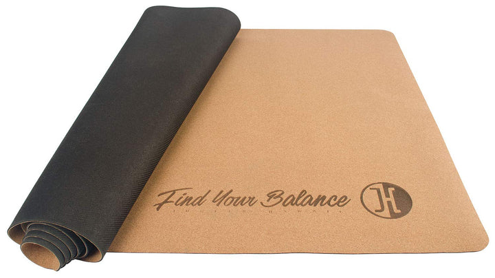 JUCKER HAWAII Balance Board Matte Kork & Kautschuk 183 x 61 cm x 0,2 cm Anti-Slip (rutschfest) Trick