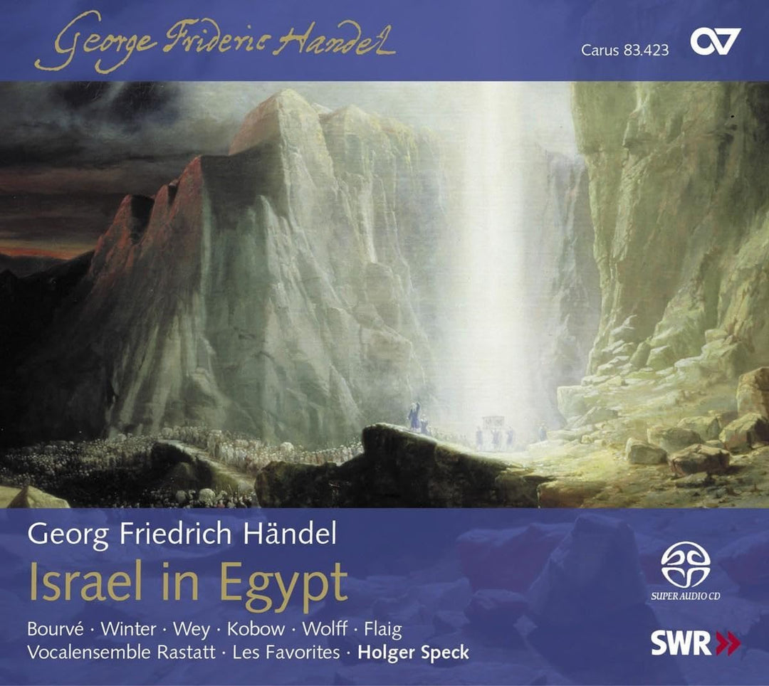 Händel: Israel in Egypt, Audio-CD
