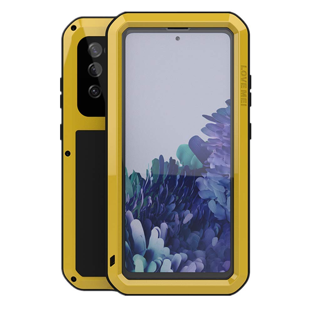 LOVE MEI für Samsung Galaxy S20 FE 5G Hülle, Outdoor-Sportarten Heavy Duty Ganzkörper Schutzhülle An