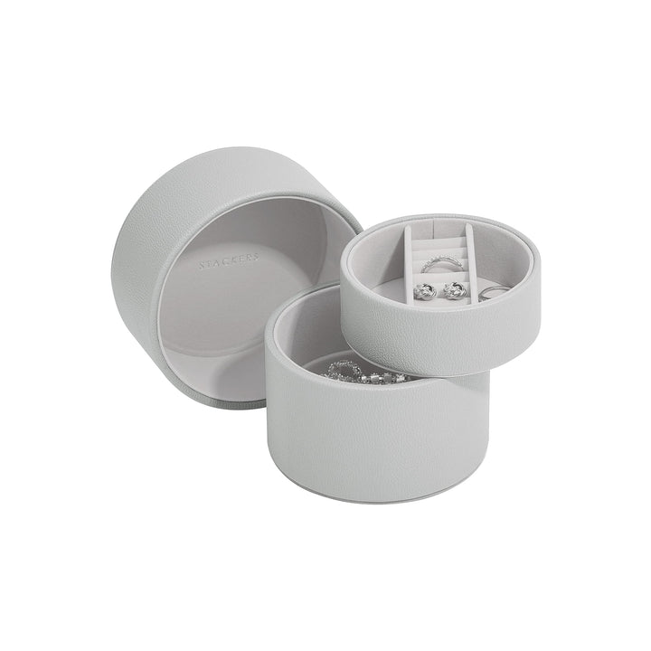 Stackers Pebble Grey Bedside Jewellery Box Pod Grau, Grau