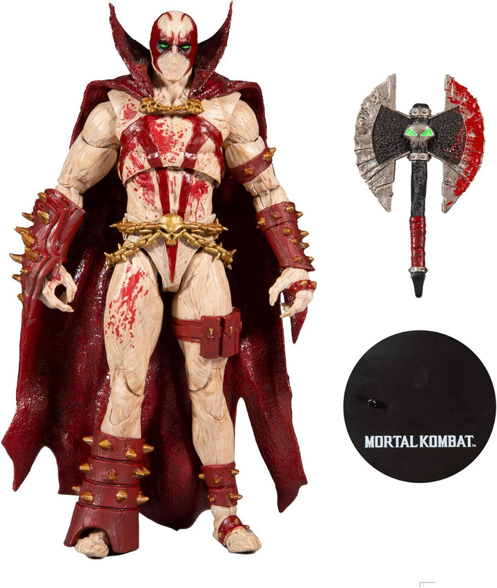 MORTAL KOMBAT 4 Actionfigur Spawn Bloody 18 cm, Mehrfarbig, One Size, 11024-1