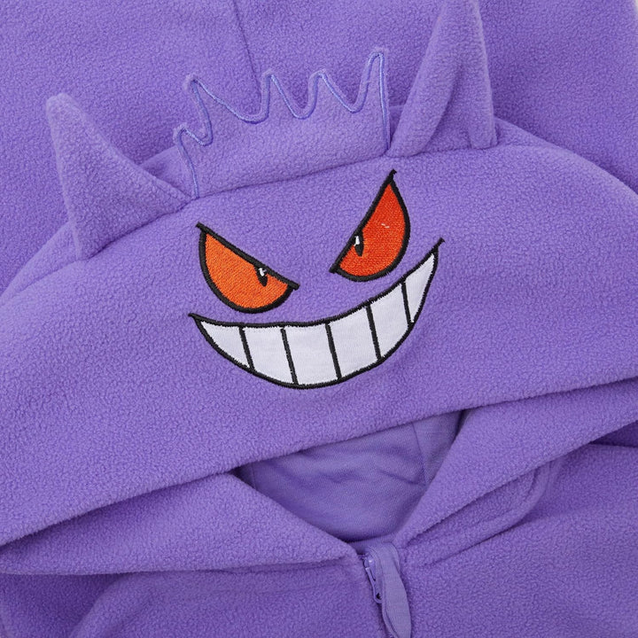 Pokemon Jungen Einteiler mit Kapuze Pikachu Charmander Alter 3-12 Jahre 7-8 Jahre Gengar, 7-8 Jahre