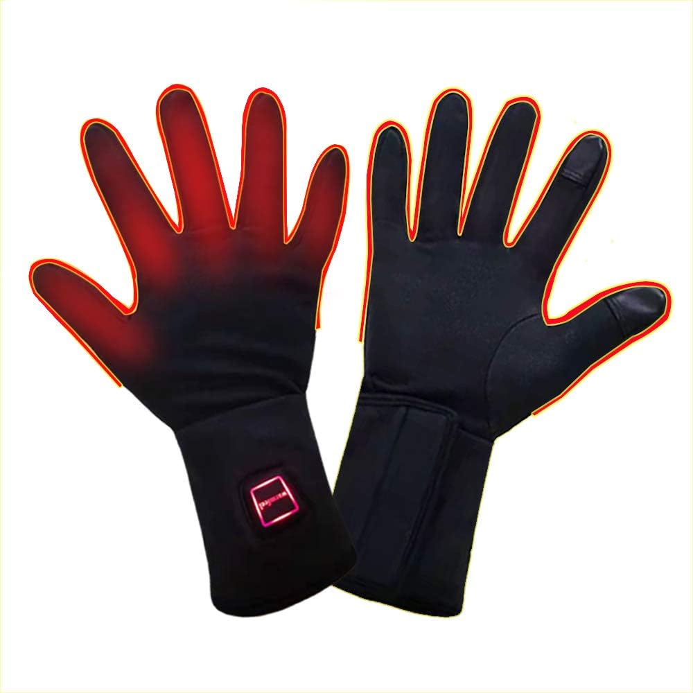 Elektrisch beheizbare Handschuhe, wiederaufladbar, für Arthritis, ultradünne beheizbare Handschuhe f